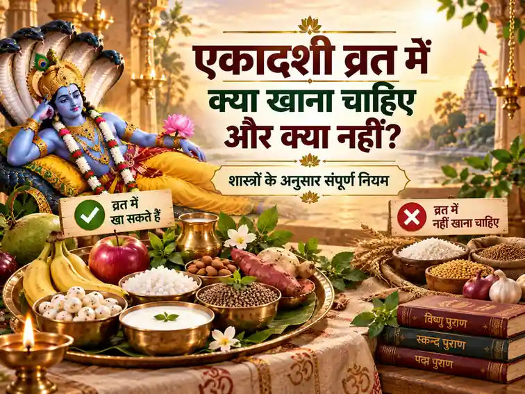 एकादशी व्रत में फलाहार नियम