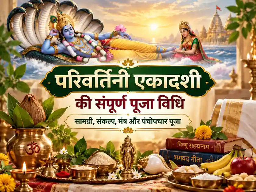 परिवर्तिनी एकादशी पूजा विधि सामग्री