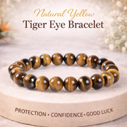 Natural Yellow Tiger Eye Bracelet