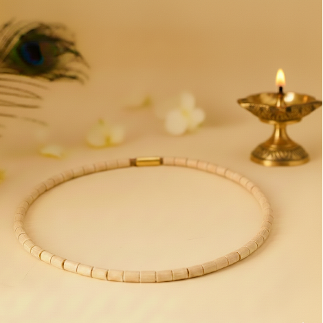 Pure Tulsi Kanthi Mala (3mm) - Single Round