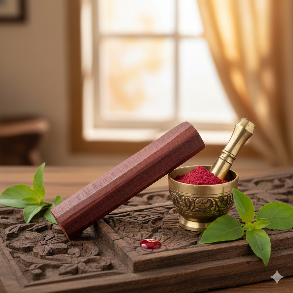 Pure Sandalwood/Chandan Wood for Tilak & Rituals
