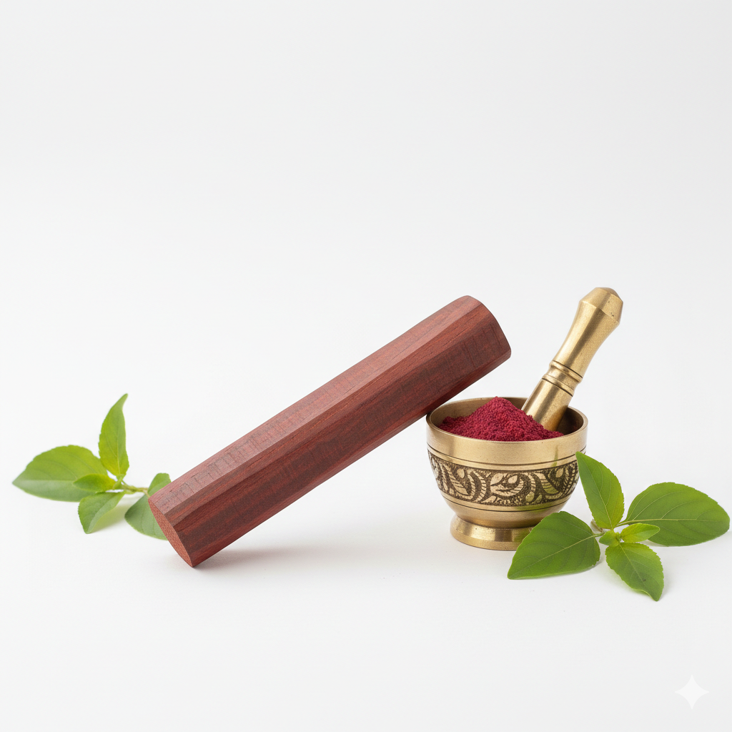 Pure Sandalwood/Chandan Wood for Tilak & Rituals