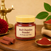 Red Sandalwood Powder – Natural Rakt Chandan for Pooja & Tilak