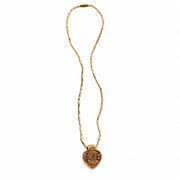 Vrindavan Radha Krishna Tulsi Locket Mala 3mm | Pure Tulsi Necklace