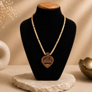 Shri Sita Ram Tulsi Locket Mala with hand-car
