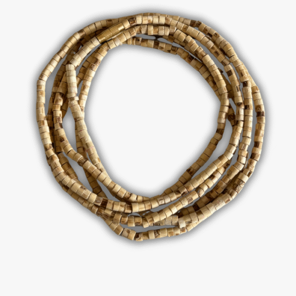 Pure Tulsi Kanthi Mala – 3 Rounds Small Size Vrindavan Tulsi Beads Necklace for Men & Women (Daily Spiritual Wear)